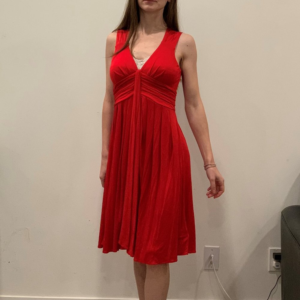 Banana Republic Red Dress Size S